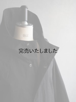 画像10: Still By Hand(スティルバイハンド)ソロテックスフードコート ブラック