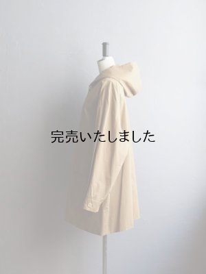 画像8: Still By Hand(スティルバイハンド) オーガニックコットンタイプライターフードコート カーキ