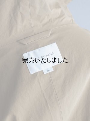 画像16: Still By Hand(スティルバイハンド) オーガニックコットンタイプライターフードコート カーキ