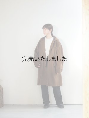 画像30: Still By Hand(スティルバイハンド) ラムウールフードコート キャメル