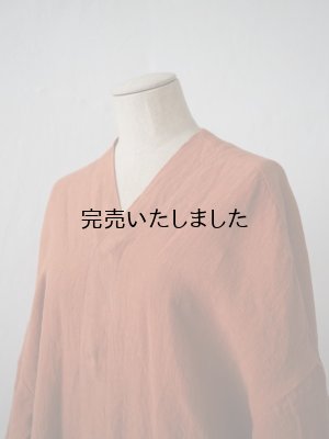 画像14: pub(ピューブ) ノンシルケットリネン ガウンコート コニャック