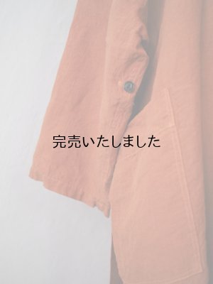 画像15: pub(ピューブ) ノンシルケットリネン ガウンコート コニャック