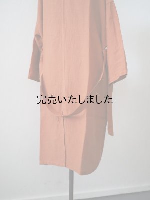 画像16: pub(ピューブ) ノンシルケットリネン ガウンコート コニャック