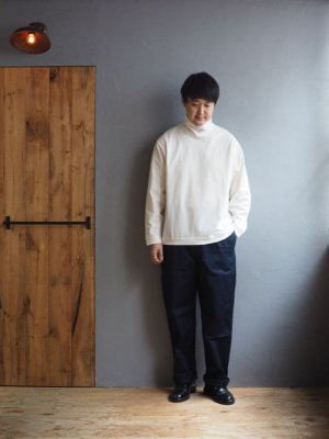 画像18: Still By Hand(スティルバイハンド) ドライ天竺タートルネックカットソー アイボリー