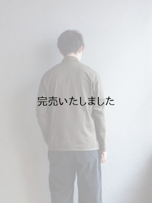 画像3: Still By Hand(スティルバイハンド) ドライ天竺タートルネックカットソー オリーブ