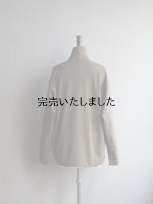 画像6: Still By Hand(スティルバイハンド) ドライ天竺タートルネックカットソー オリーブ