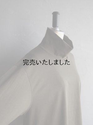 画像10: Still By Hand(スティルバイハンド) ドライ天竺タートルネックカットソー オリーブ