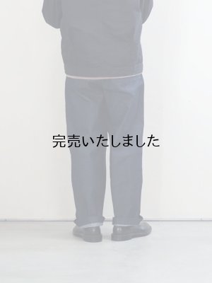 画像6: Still By Hand(スティルバイハンド) インボックスプリーツ10オンスデニムパンツ ネイビー