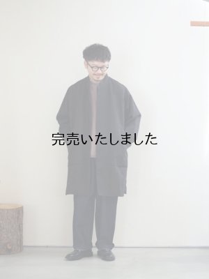 画像24: Still By Hand(スティルバイハンド) インボックスプリーツ10オンスデニムパンツ ネイビー