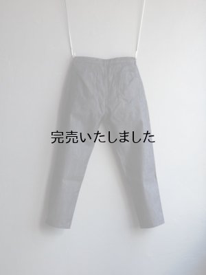 画像13: 【再入荷】Still By Hand(スティルバイハンド)  1タックテーパードデニムパンツ ネイビー