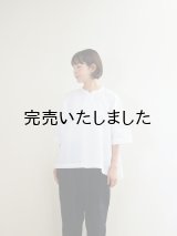 DUI JUJUDHAU(デュイ ズーズーダウ) BOX SHIRTSボックスシャツ- リネンコットンホワイト