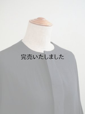 画像7: DUI JUJUDHAU(デュイ ズーズーダウ)FLY FRONT JACKET COTTON LINEN TWILL BLACK