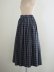 画像5: DUI JUJUDHAU(デュイ ズーズーダウ)GATHER SKIRT BLACK CHECK(COTTON LINEN)