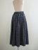 画像7: DUI JUJUDHAU(デュイ ズーズーダウ)GATHER SKIRT BLACK CHECK(COTTON LINEN)