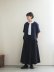 画像17: DUI JUJUDHAU(デュイ ズーズーダウ)GATHER SKIRT L/C BLACK