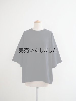 画像1: DUI JUJUDHAU(デュイ ズーズーダウ)WIDE RIB-T BLACK