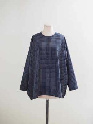 画像1: DUI JUJUDHAU(デュイ ズーズーダウ) UNCLE SHIRTS-アンクルシャツ-グレーチェック