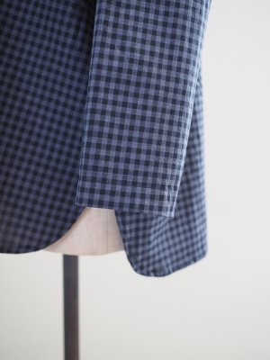 画像7: DUI JUJUDHAU(デュイ ズーズーダウ) UNCLE SHIRTS-アンクルシャツ-グレーチェック