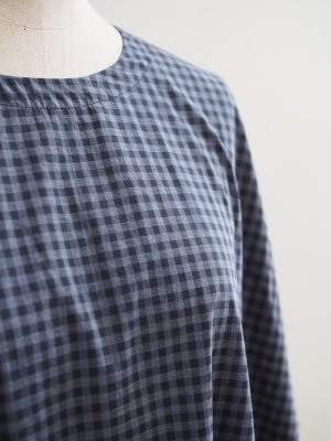 画像6: DUI JUJUDHAU(デュイ ズーズーダウ)GATHER DRESS GRAY CHECK