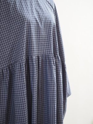 画像7: DUI JUJUDHAU(デュイ ズーズーダウ)GATHER DRESS GRAY CHECK