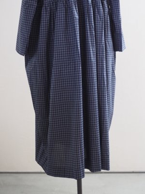 画像11: DUI JUJUDHAU(デュイ ズーズーダウ)GATHER DRESS GRAY CHECK