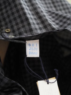画像12: DUI JUJUDHAU(デュイ ズーズーダウ)GATHER DRESS GRAY CHECK