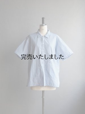 画像4: ENDS and MEANS(エンズアンドミーンズ) Nizza Shirts サックス