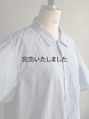 画像11: ENDS and MEANS(エンズアンドミーンズ) Nizza Shirts サックス