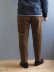 画像3: ENDS and MEANS(エンズアンドミーンズ) Standard Grandpa Cord Trousers-コーデュロイパンツ-ブラウンベージュ