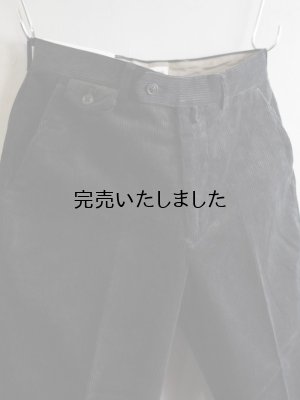 画像6: ENDS and MEANS(エンズアンドミーンズ) Standard Grandpa Cord Trousers-コーデュロイパンツ-ブラック