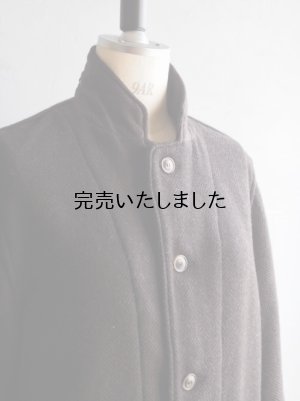 画像8: ENDS and MEANS(エンズアンドミーンズ) Laborer Jacket ブラウンヘリンボーンダブルフェイスウール