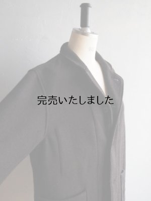 画像9: ENDS and MEANS(エンズアンドミーンズ) Laborer Jacket ブラウンヘリンボーンダブルフェイスウール
