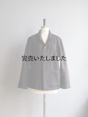 画像4: ENDS and MEANS(エンズアンドミーンズ) Laborer Jacket ブラウンヘリンボーンダブルフェイスウール