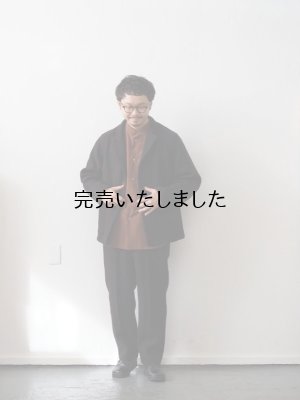 画像20: ENDS and MEANS(エンズアンドミーンズ) Standard Grandpa 2tac Trousers-ブラウンヘリンボーンダブルフェイスウール