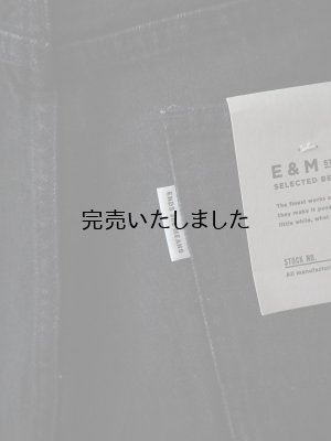 画像10: 【再入荷】ENDS and MEANS(エンズアンドミーンズ) Standard 5 Pocket Denim Black