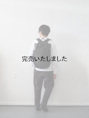 画像13: ENDS and MEANS(エンズアンドミーンズ) Packable Backpack アフリカンブラック
