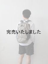 ENDS and MEANS(エンズアンドミーンズ) Packable Backpack ライトグレイ