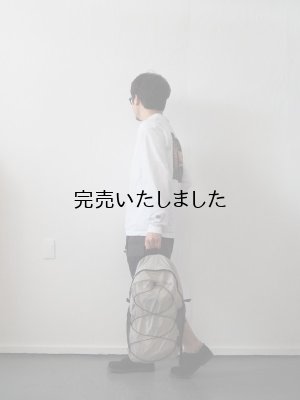 画像12: ENDS and MEANS(エンズアンドミーンズ) Packable Backpack ライトグレイ