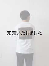 ENDS and MEANS(エンズアンドミーンズ) L/S TEE "ONE"-ロングスリーブTシャツ-ホワイト