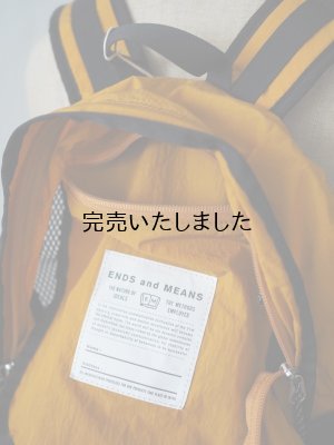 画像15: ENDS and MEANS(エンズアンドミーンズ) Packable Backpack-パッカブルバックパック- マンダリンオレンジ