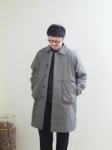 ENDS and MEANS(エンズアンドミーンズ) Journalist Coat-ジャーナリストコート- Gray Brown