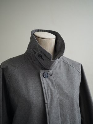 画像13: ENDS and MEANS(エンズアンドミーンズ) Journalist Coat-ジャーナリストコート- Gray Brown