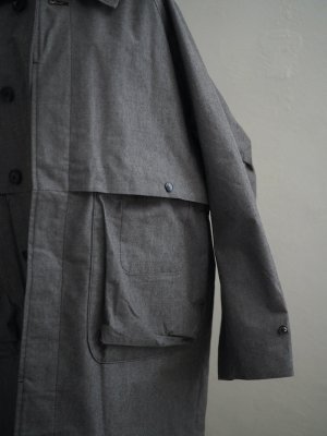 画像18: ENDS and MEANS(エンズアンドミーンズ) Journalist Coat-ジャーナリストコート- Gray Brown