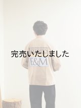 ENDS and MEANS(エンズアンドミーンズ) IMAGES L/S Tee ブラウン
