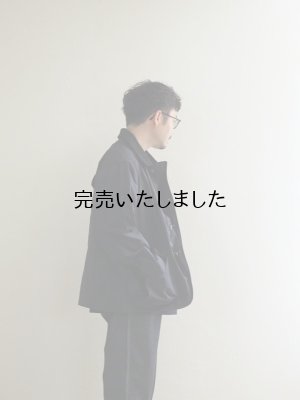 画像2: ENDS and MEANS(エンズアンドミーンズ) Hunting Jacket ブラック