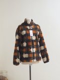 Farfield Original(ファーフィールドオリジナル) Fell Jacket-フリースジャケット-キャメルタータンシープ