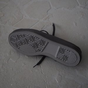 画像15: Still By Hand(スティルバイハンド) オーガニックコットンキャンバススニーカー ブラック