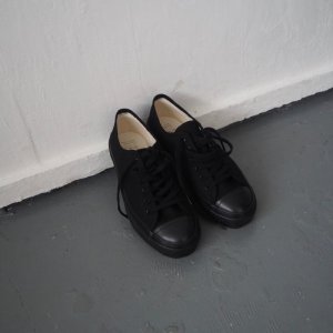 画像16: Still By Hand(スティルバイハンド) オーガニックコットンキャンバススニーカー ブラック