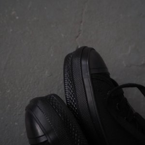 画像6: Still By Hand(スティルバイハンド) オーガニックコットンキャンバススニーカー ブラック