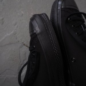 画像8: Still By Hand(スティルバイハンド) オーガニックコットンキャンバススニーカー ブラック